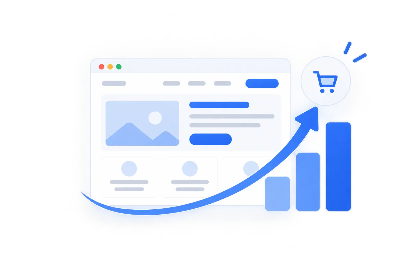 Optimisation des conversions : les visites du site se transforment en appels, en devis et en ventes.